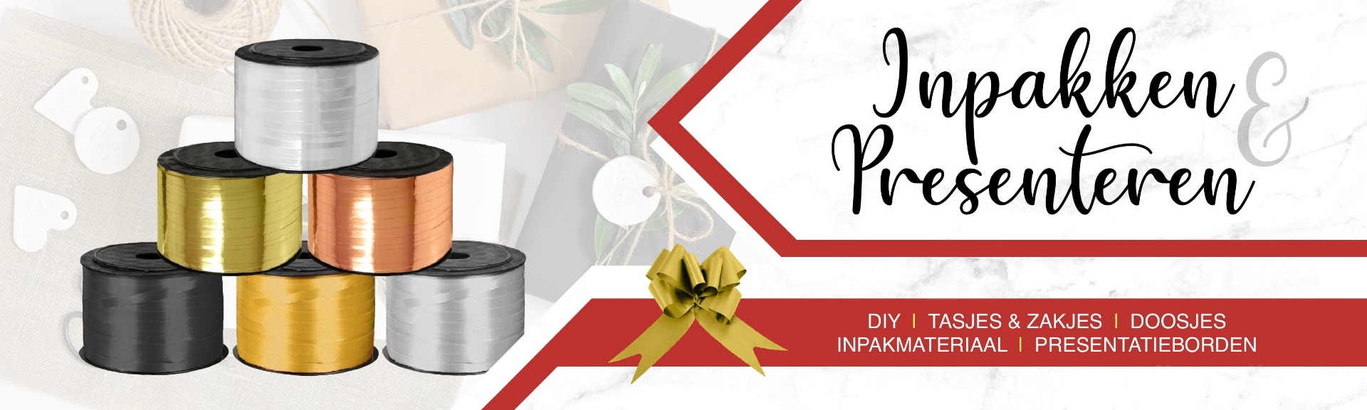 inpakken en presenteren pagina