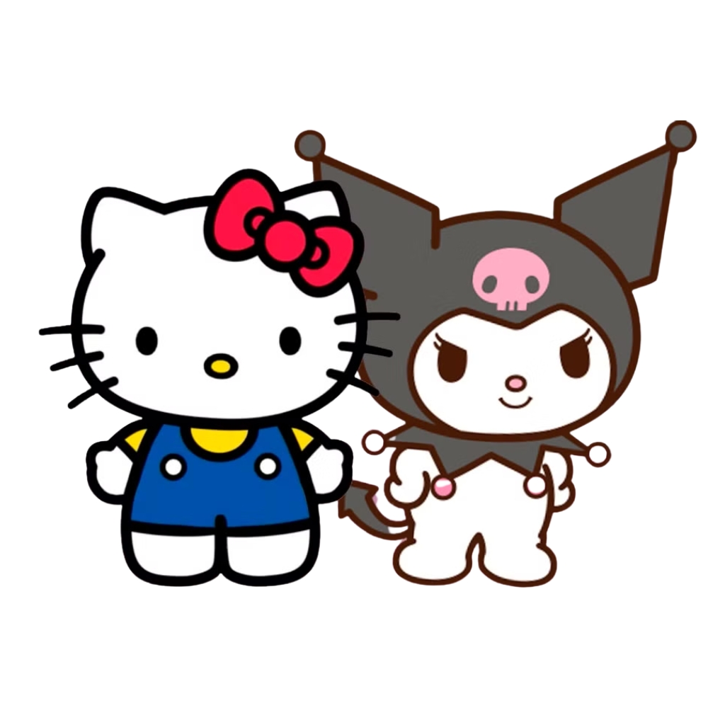 Hello Kitty & Kuromi