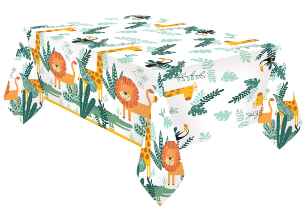 Papieren Tafelkleed Dieren Get Wild (120x180cm) afbeelding