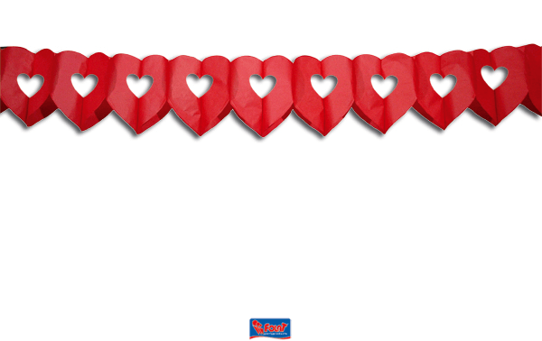 Slinger Dubbel Hart Rood - 5 meter afbeelding