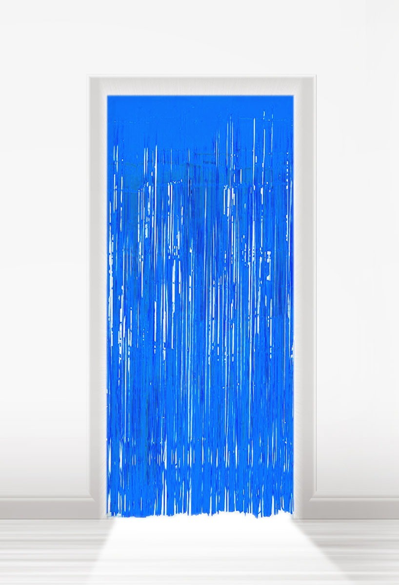 Deurgordijn Blauw afbeelding