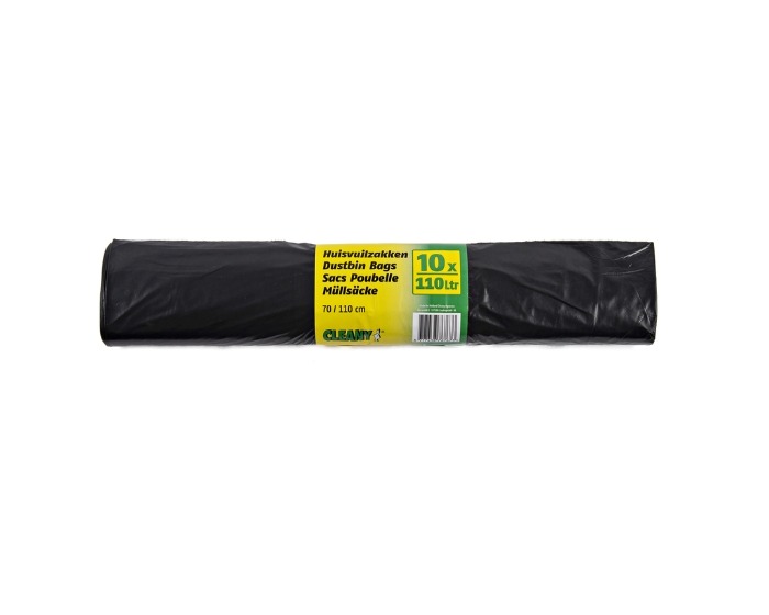 Huisvuilniszak Cleany - 110L - 10 stuks afbeelding