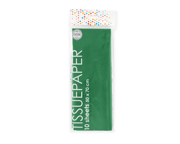 Tissue Papier Donkergroen 50x70cm (10st) afbeelding