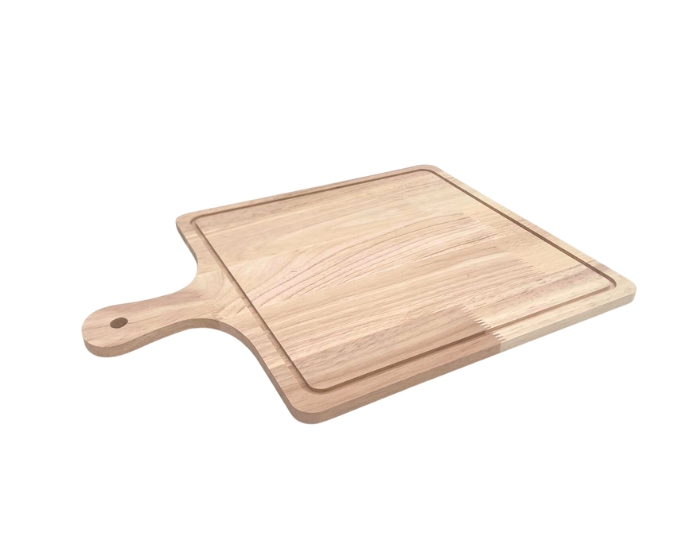 Serveerplank Vierkant met handvat (30x40cm) afbeelding