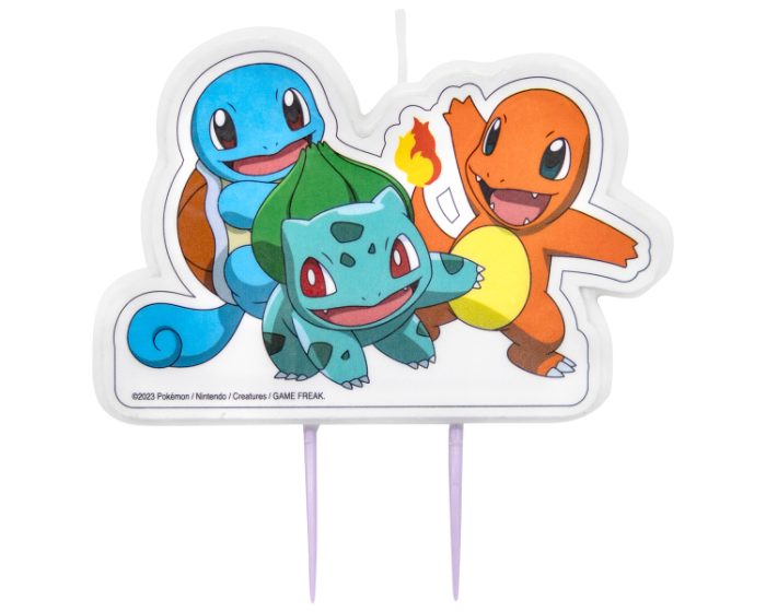 Kaars Pokemon 2024 (5,5x8,3cm) afbeelding