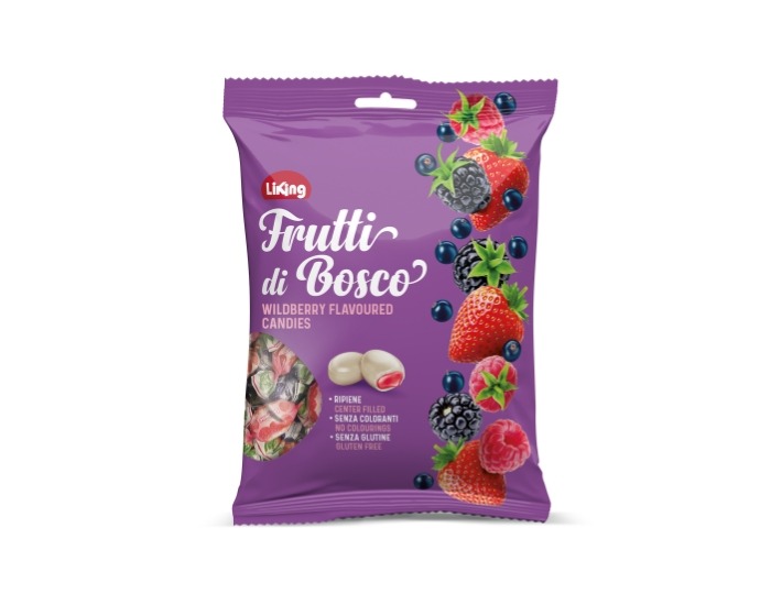 Liking Wildberry Flavoured Candies - 150 gram afbeelding