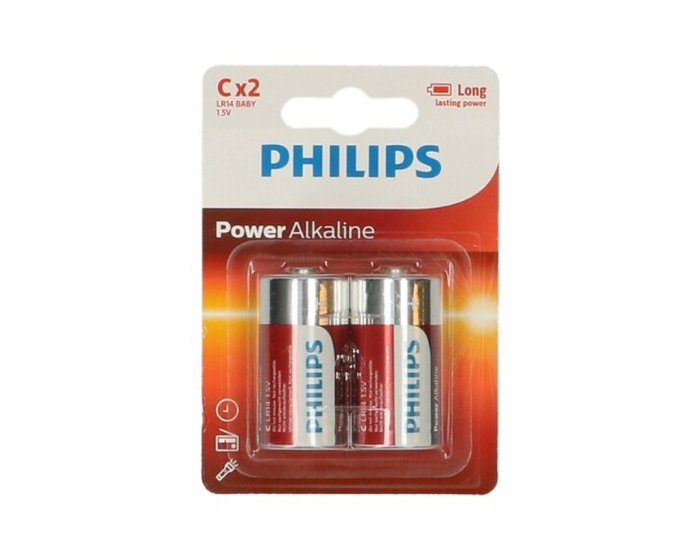 Philips Batterij Powerlife C (2st) afbeelding