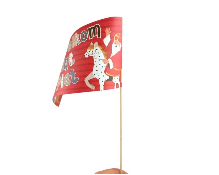 Zwaaivlag Sint&Co. - 22x12cm afbeelding