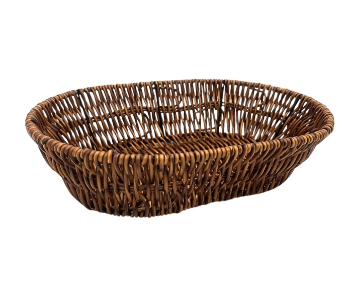 Mand Ovaal Bruin (20x28cm) afbeelding