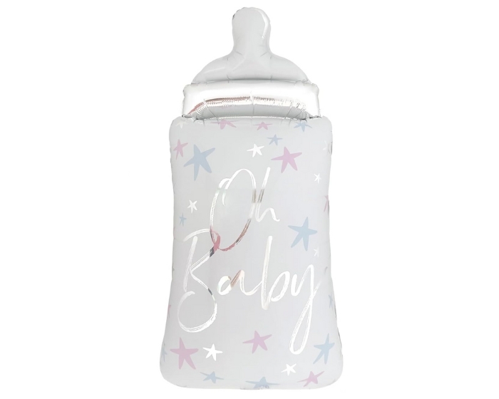 Folieballon Oh Baby Papfles (93cm) afbeelding