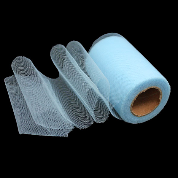 Rol Tule Blauw 10cm (20m) afbeelding
