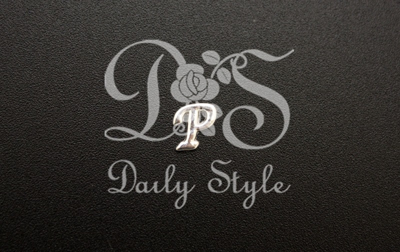 Sierletter P Zilver (12st) afbeelding