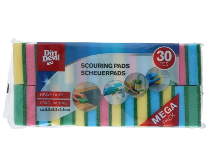 Schuursponsjes Dirt Devil Megapack - 30 stuks afbeelding