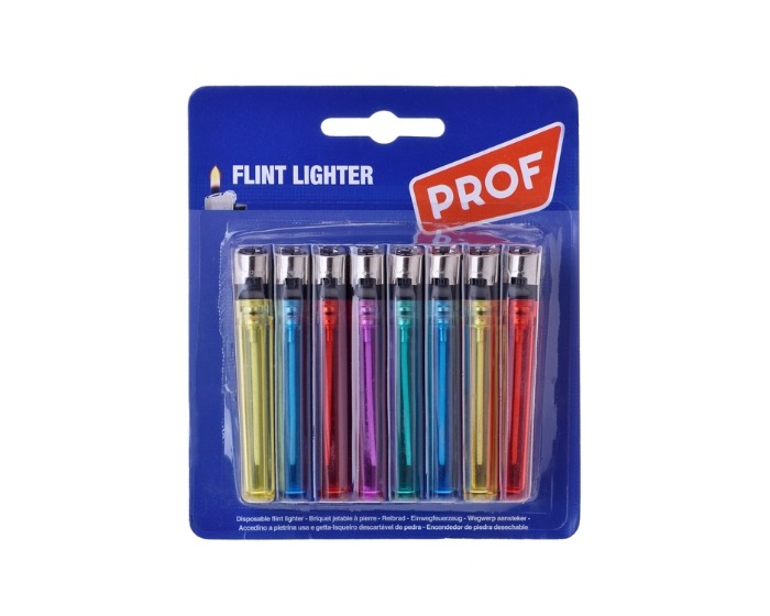 Aansteker Transparant PROF - 8 stuks afbeelding