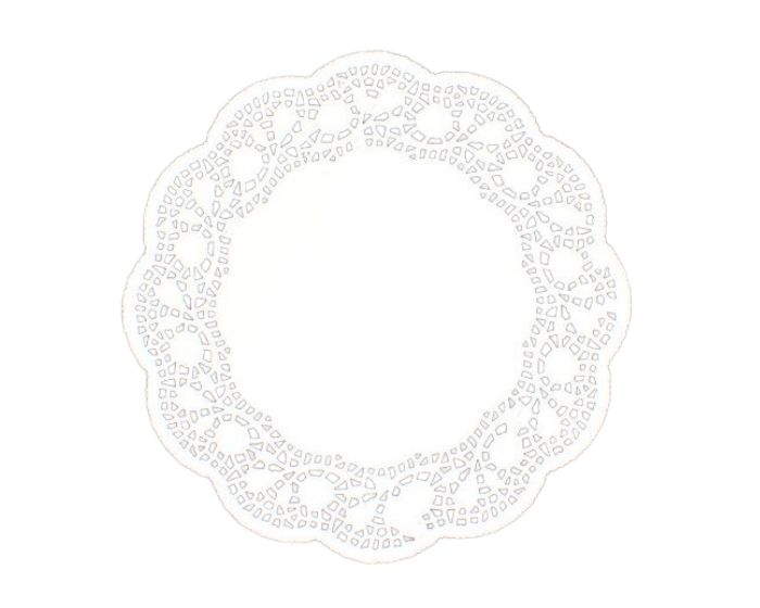 Onderlegger Rond Witø31cm (10st) afbeelding