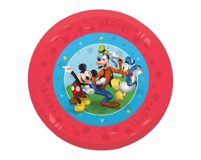 Herbruikbare Borden Mickey Mouse - 21cm - 4 stuks afbeelding