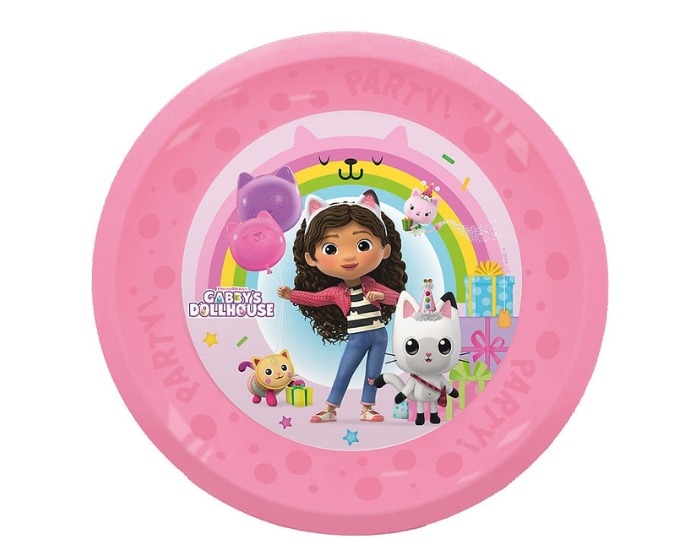 Herbruikbare Borden Gabby's Poppenhuis - 21cm - 4 stuks afbeelding