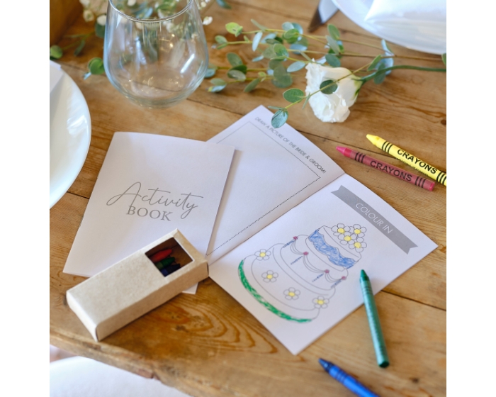Kinder Activiteitenboekje Rustic Romance Ginger Ray (5st) afbeelding