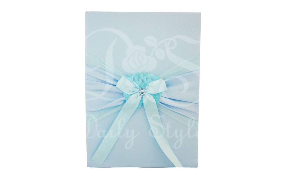 Gastenboek Geboorte Blauw afbeelding