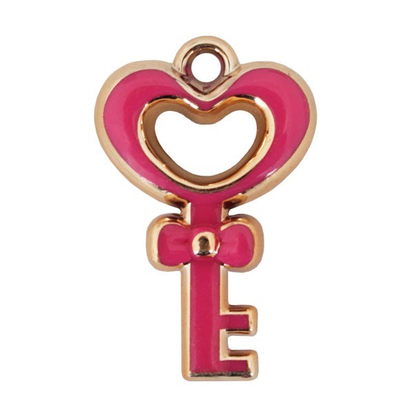 Sleutel Amulet Fuchsia (12st) afbeelding