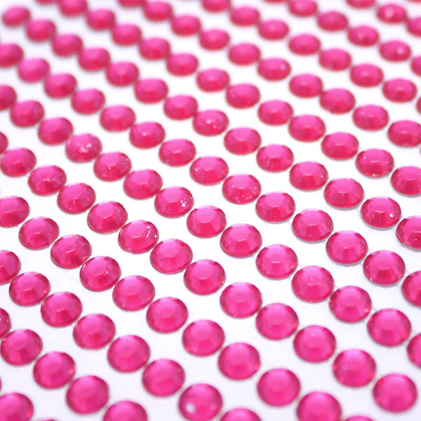Strass Stickers Fuchsia afbeelding