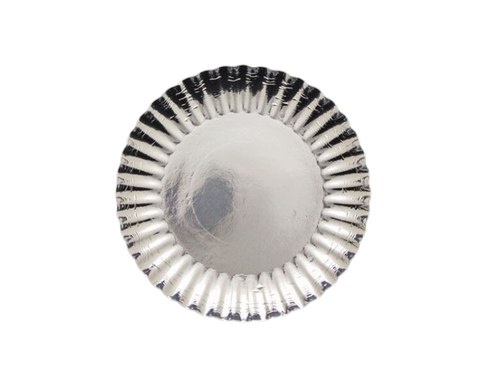 Schotel Karton Zilver (20st) afbeelding