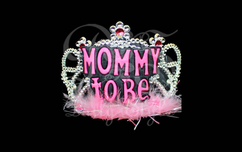Kroon Mommy To Be Roze afbeelding
