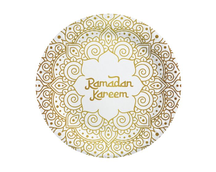 Borden Ramadan Kareem - 23cm - 8 stuks afbeelding