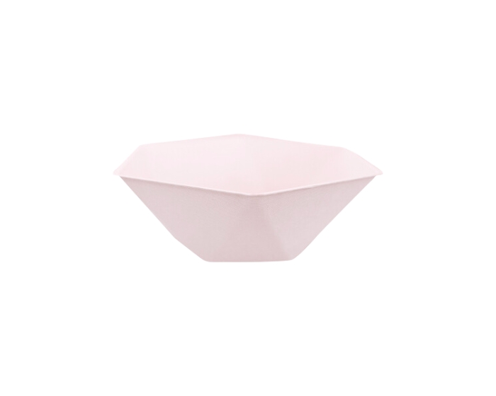Hexagon Kommen Roze 14,8cm (6st) afbeelding