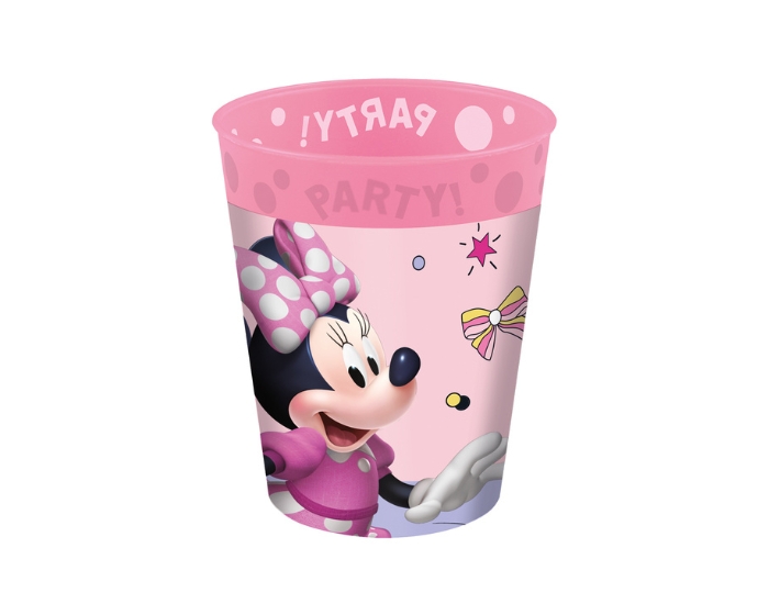 Herbruikbare Bekers - Minnie Mouse - 250ml - 4stuks afbeelding