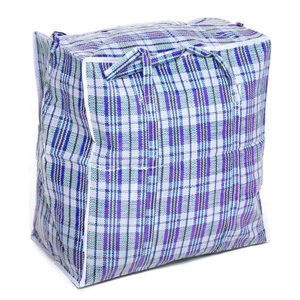 Big Shopper Geruit XL Blauw afbeelding