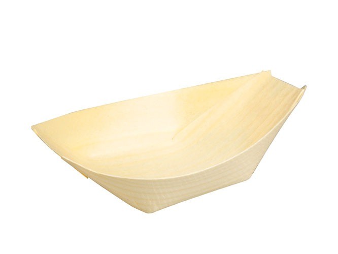 Houten Snackboot L - 12 stuks afbeelding