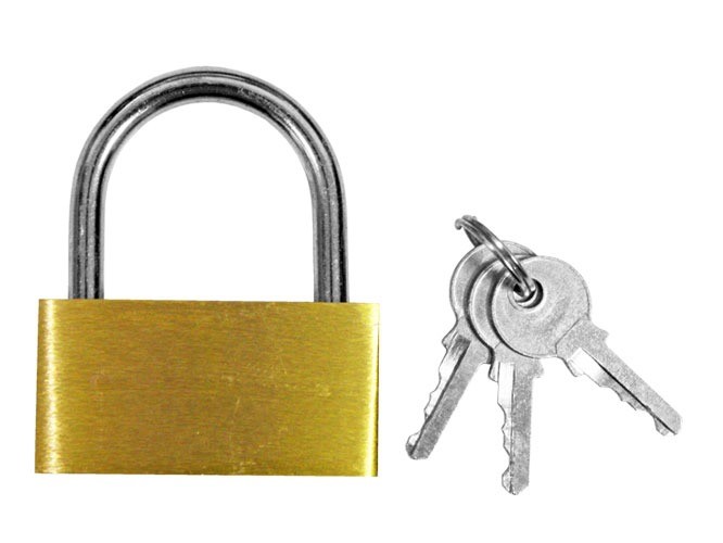 Hangslot 50MM Goud afbeelding