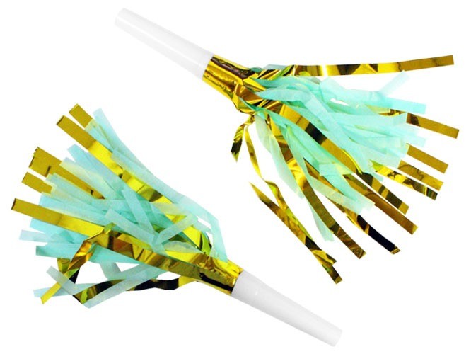 Tassel Toeter Mint (6st) afbeelding