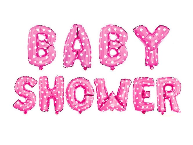 Folieballon Babyshower Roze afbeelding