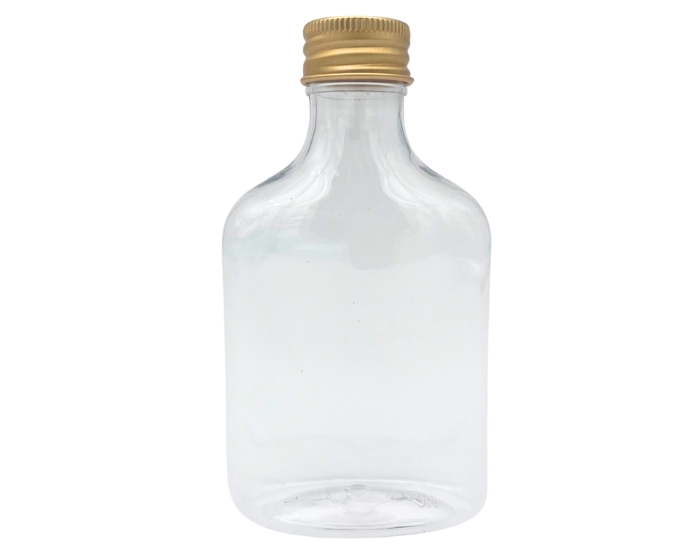 Flesje met Gouden Dop 100ml - 12 stuks afbeelding