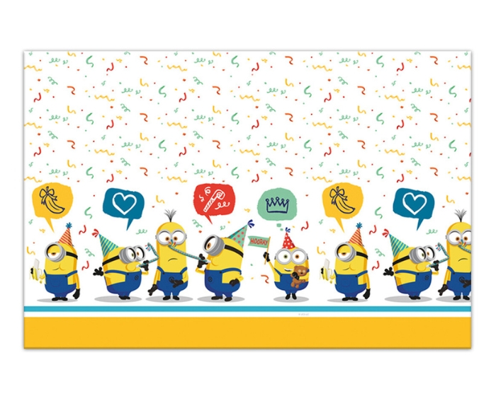 Tafelkleed Minions - 120x180cm afbeelding