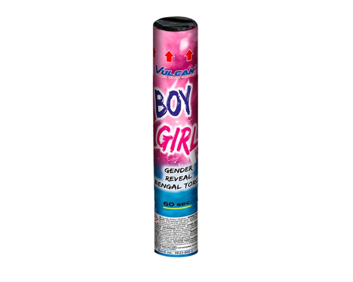 Bengal Torch Gender Reveal Roze afbeelding