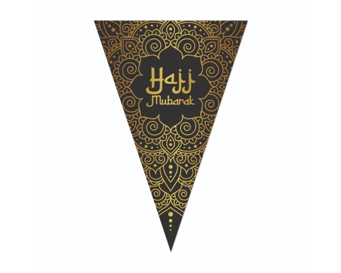 Vlaggenlijn Hajj Mubarak - 10m afbeelding