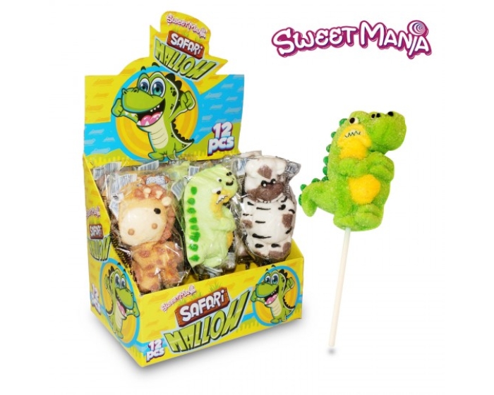 SweetMania Safari Mallow Pop (12st) afbeelding