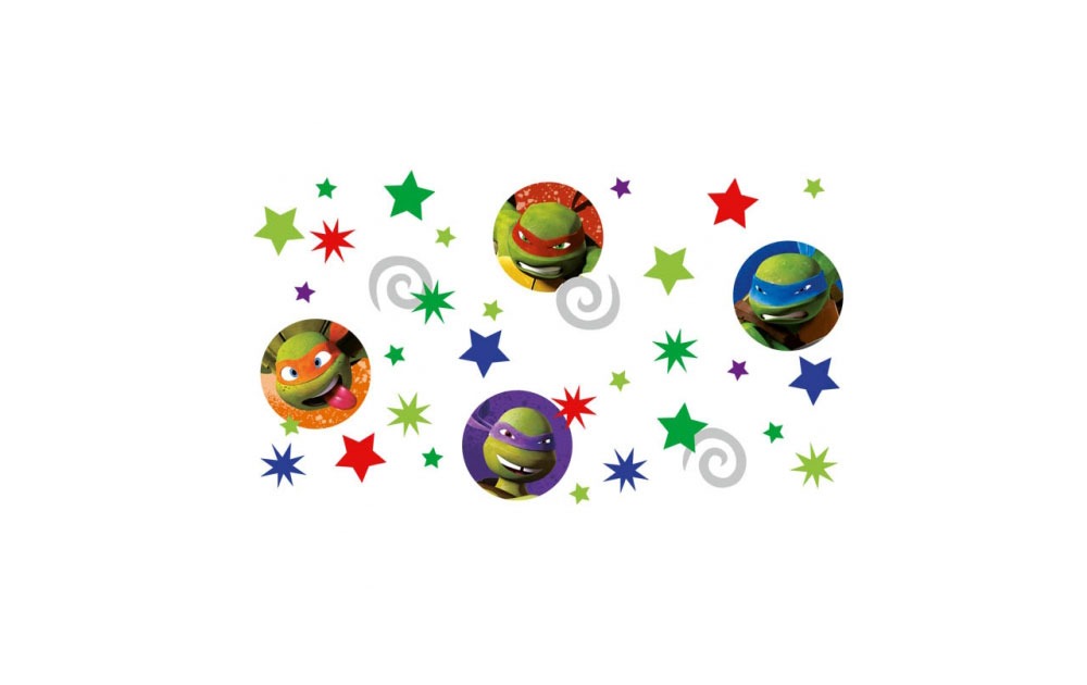 Confetti Ninja Turtles afbeelding