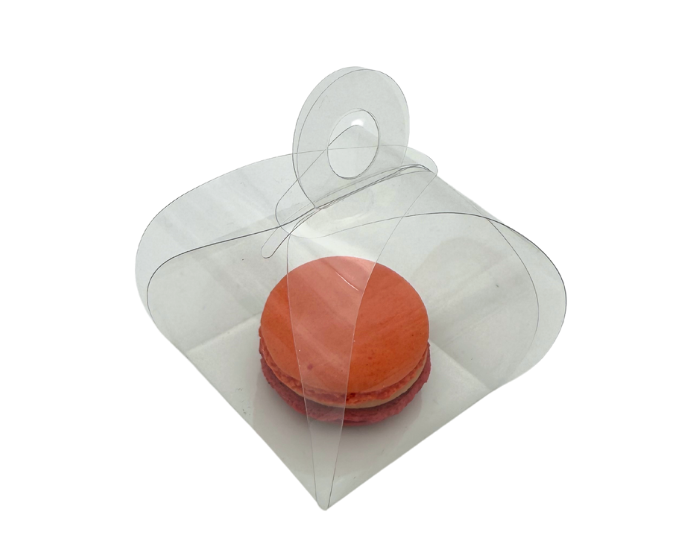 Geschenkdoosje Transparant PVC - 6x6cm - 12 stuks afbeelding