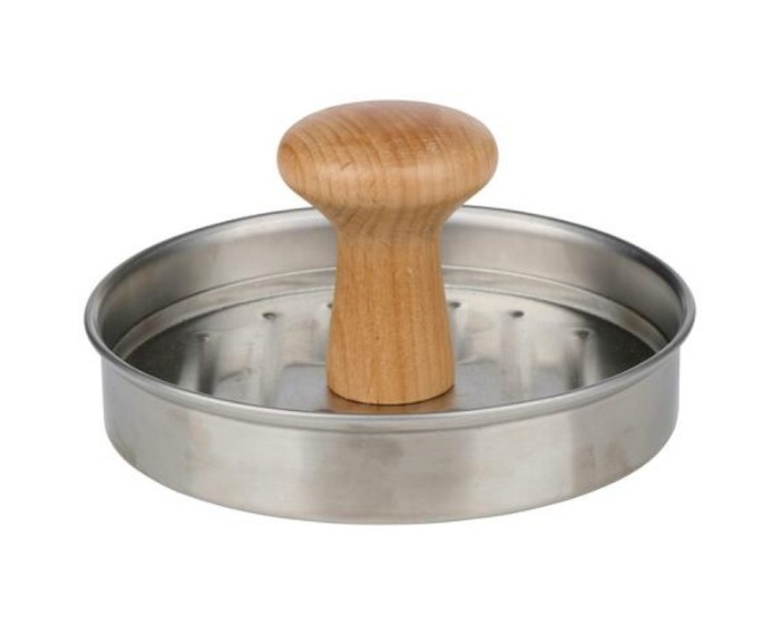 Hamburger pers - 13cm afbeelding