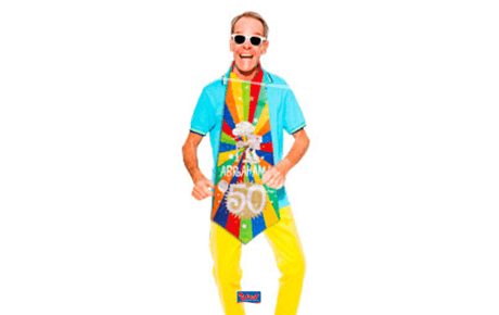 Mega Stropdas Abraham 50 afbeelding