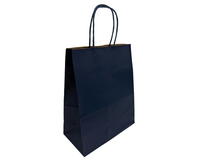 Papieren Tassen Groot Donkerblauw - 10 stuks afbeelding