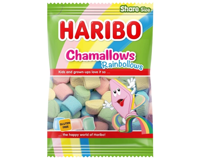 Haribo Chamallows Rainbollows (175gr) afbeelding