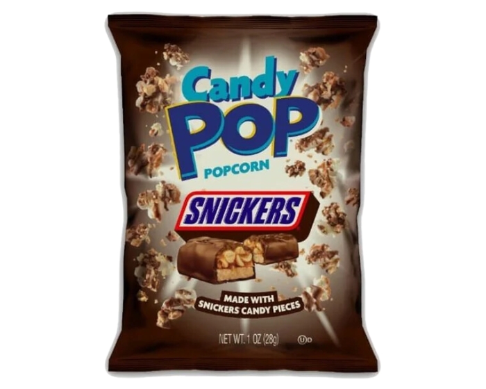 Cookie Pop Popcorn Snickers (28gr) afbeelding