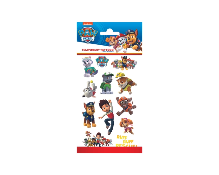 Tattoos Paw Patrol (12dlg) afbeelding