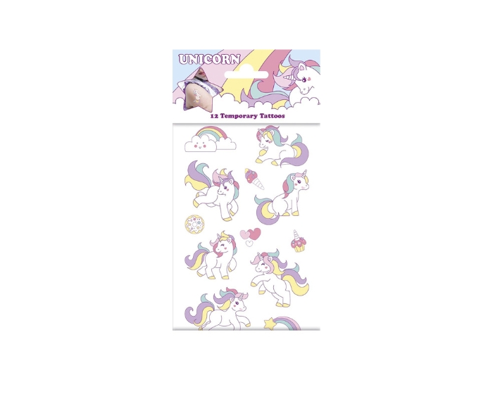 Tattoos Unicorn (12dlg) afbeelding