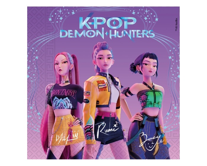 Servetten KPop Demon Hunters - 33x33cm - 20 stuks afbeelding